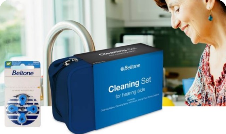 Cleaning Set for hearing aids